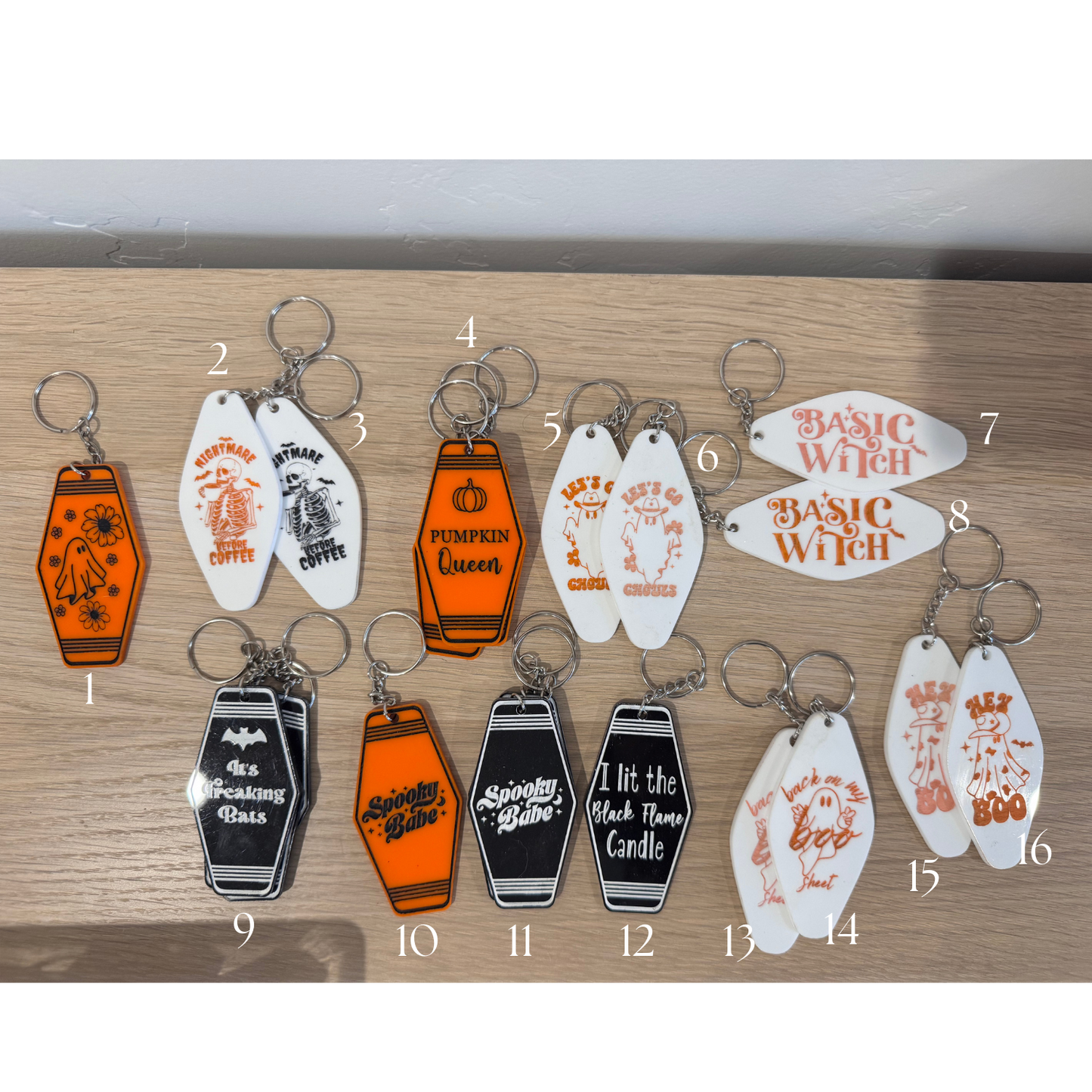 Fall Keychains